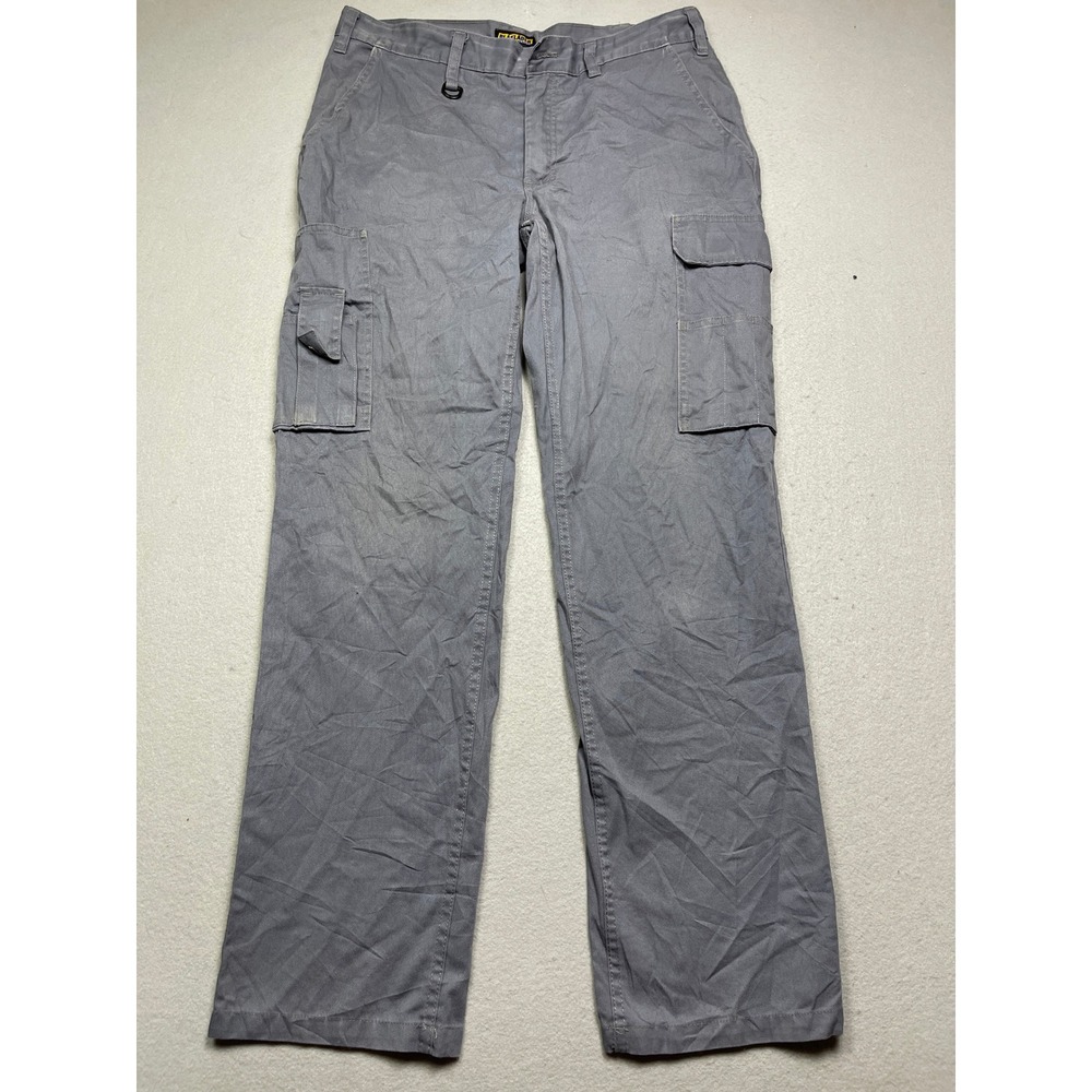 Blaklader Cargo Pants Cotton Twill Grey C50 US 35x31 Mens